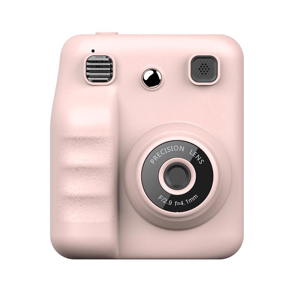 

Instant Print Camera 2.4 Inch IPS Screen 1080P HD Digital Video Camera Toddler Camera Birthday Gifts for Age 3-12 Girls Boys розовый