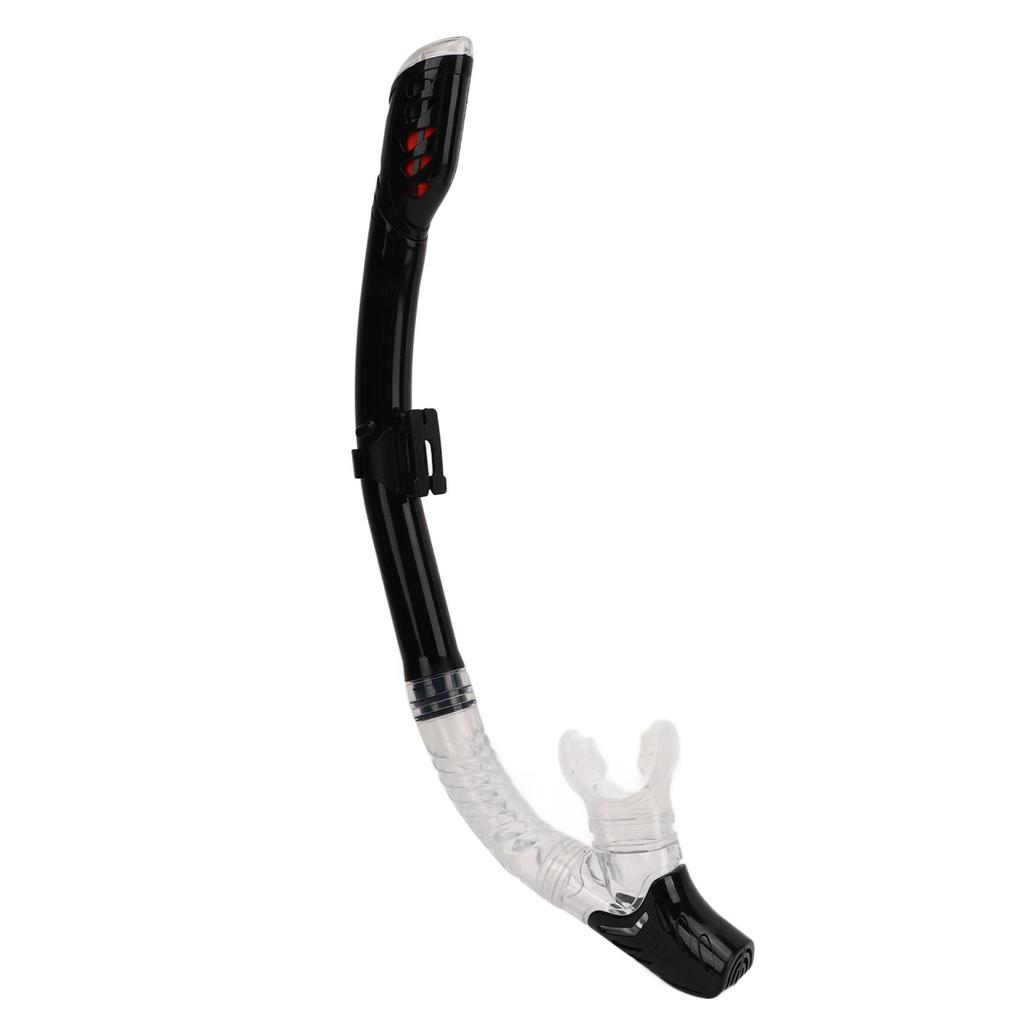 Adults Adjustable Snorkeling Set Snorkel Goggle Breathing Tube Set Adults Snorkeling Gear for Swimming Training Black