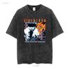 Vintage 90s Biohazard State of the Tour Bandtee Shirt Long or Short Sleeves Vintage Washed Casual Breathable Fashion Stretched