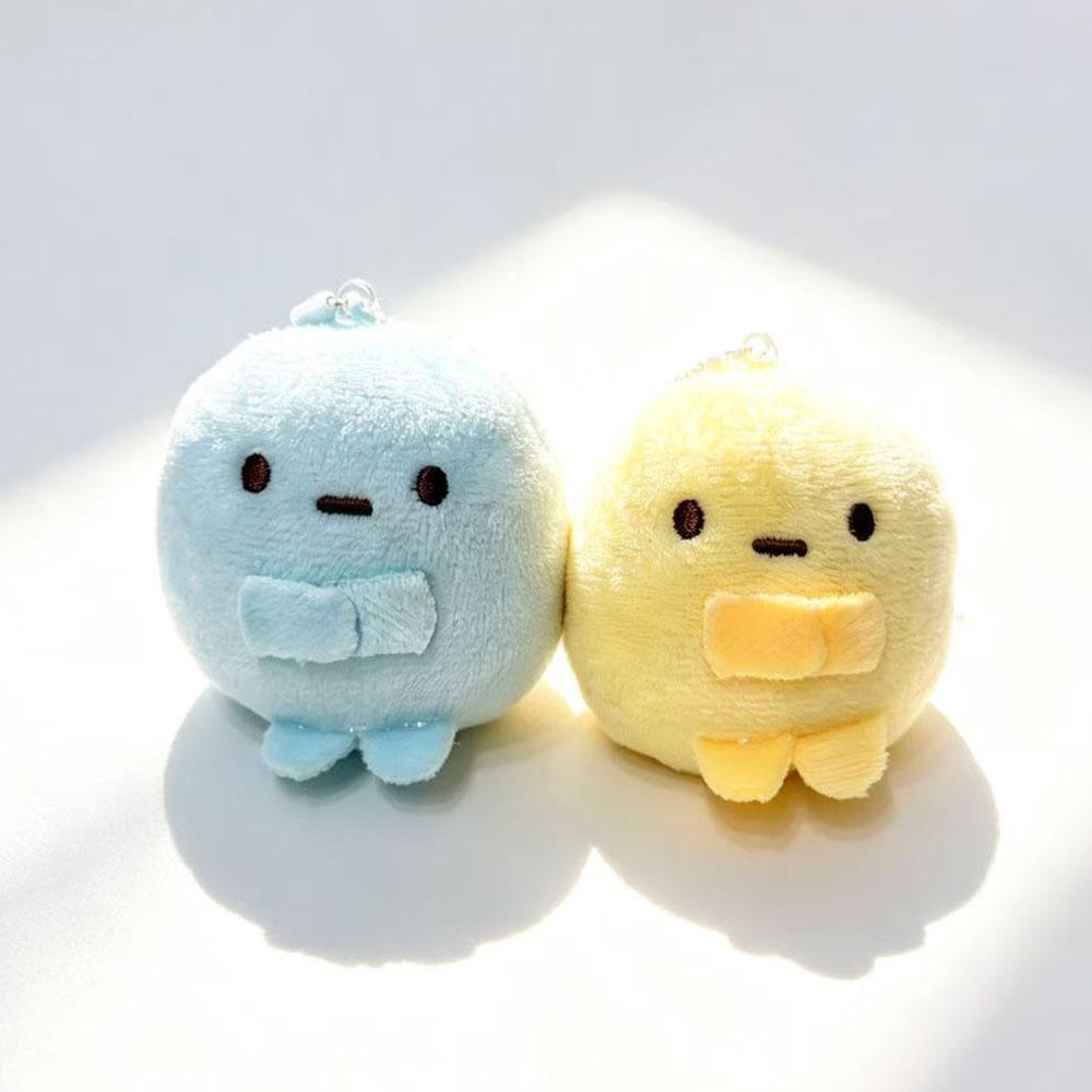 Mini Sumikko Gurashi Plush Keychain San X Sumikko Gurashi Peluche Soft Stuffed Animals Ornament Doll Kawaii Decoration