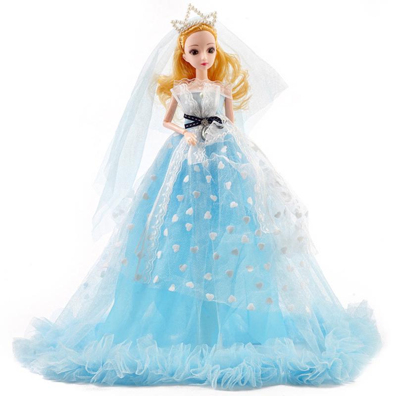 40cm Hochzeits-Prinzessinnenpuppe Spielzeug Kinder Geburtstagsgeschenk Kinder Simulations-Mädchen Begleiter