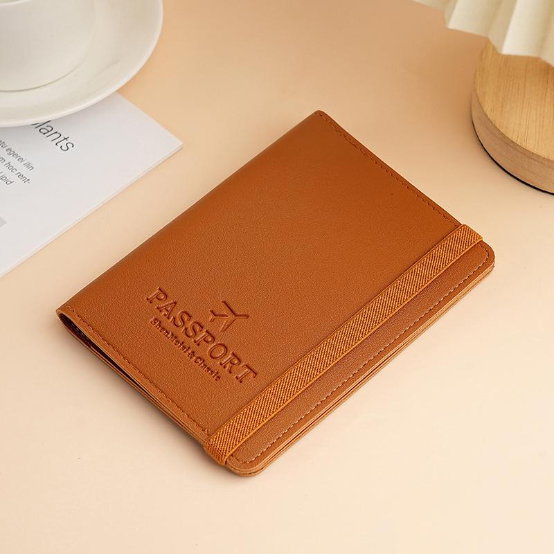 Waterproof Passport Holder Covers Case Travel Pu Leather Credit Card Wallet Cute Passport Book For Women/Men Passport Cover