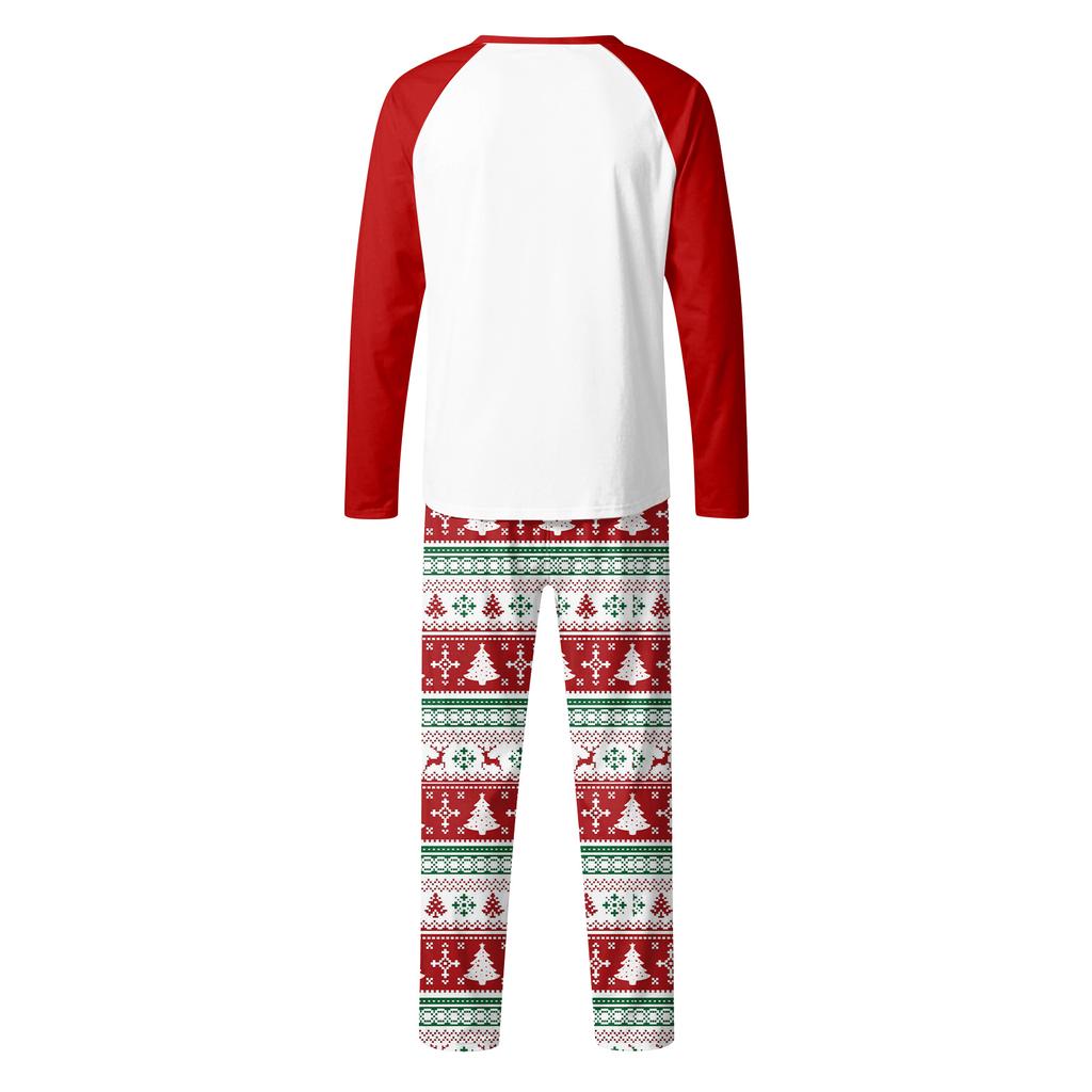 Family Matching Sets Pajamas, Loungewear Outfits,Family Matching Long Sleeve Tops+Pants Set