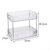 Cosmetic Storage Organizer Large Capacity Display Shelf Desk Box for Lipstick