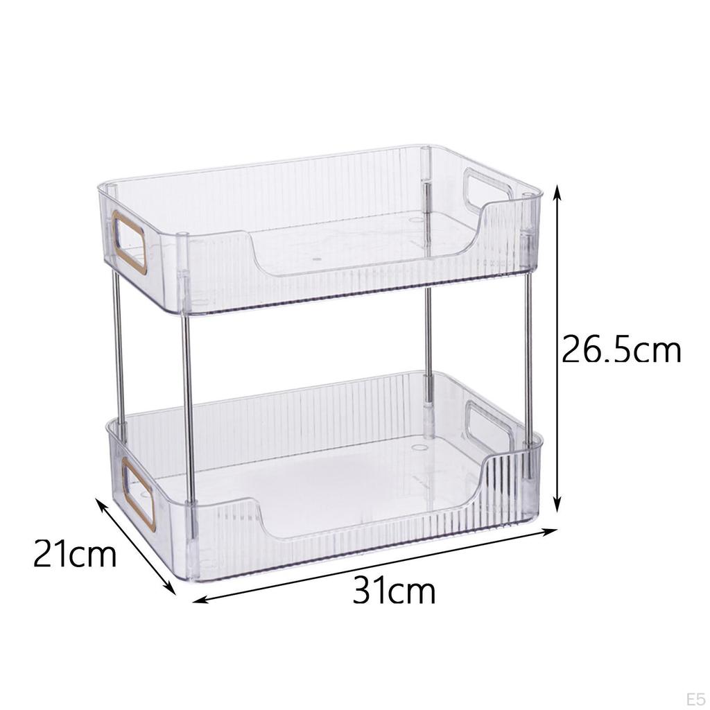 Cosmetic Storage Organizer Large Capacity Display Shelf Desk Box for Lipstick