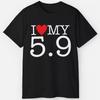 I Heart My 5.9 Shirt - Cummins Diesel Fan Gift Tee