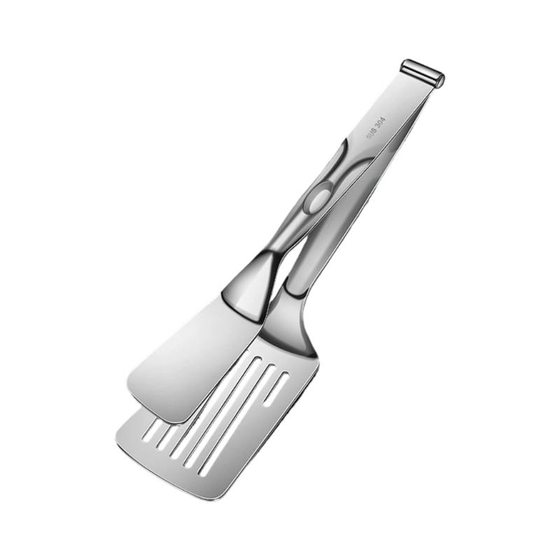 

Stainless Steel Grilling Tongs with Ergonomic Handle Nonslip Grip Dishwasher Safe Ideal For Steak Barbecue Baking