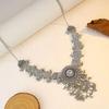 Ethnic Retro Tassel Rhinestone Forehead Chain for Indian Bride