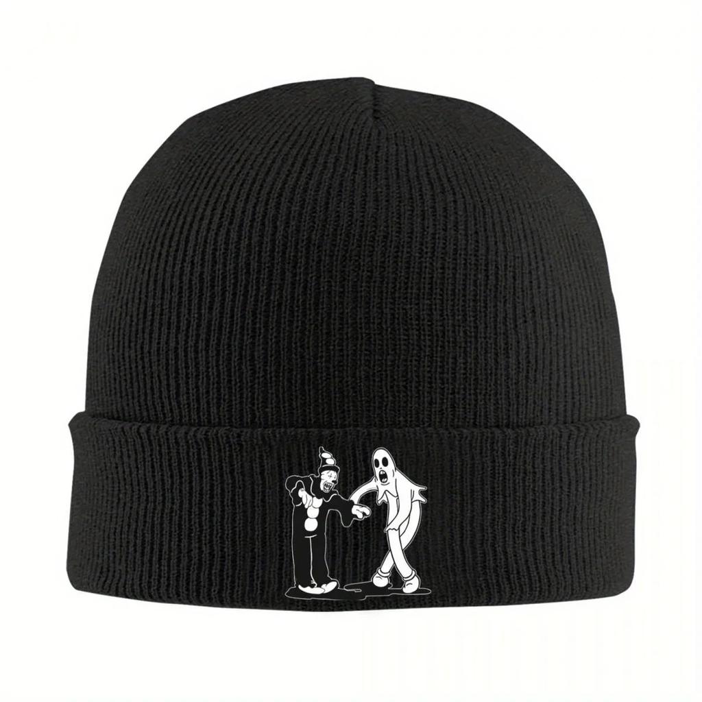New GhosteUnisexe Koko Knit Hat Beanie Autumn Winter Hat Warm Street Singer Gothic Rock Caps For Unisex Women