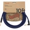 Fender Cable 10' Anled Cable, Blue Dream 0990910073