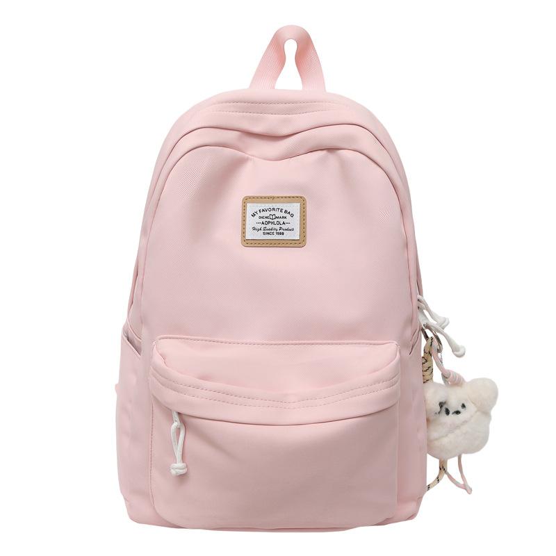 Korean Ins Style Artistic Girl Backpack for High School Students In College, Backpack for Class, Large Capacity Travel Backpack