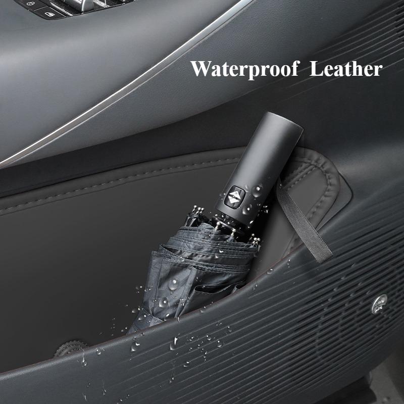 For Geely Galaxy E5 2026 2026 Car Door Slot Storage Box Leather Door Groove Mat Protection Storage Barrel Interior Accessories