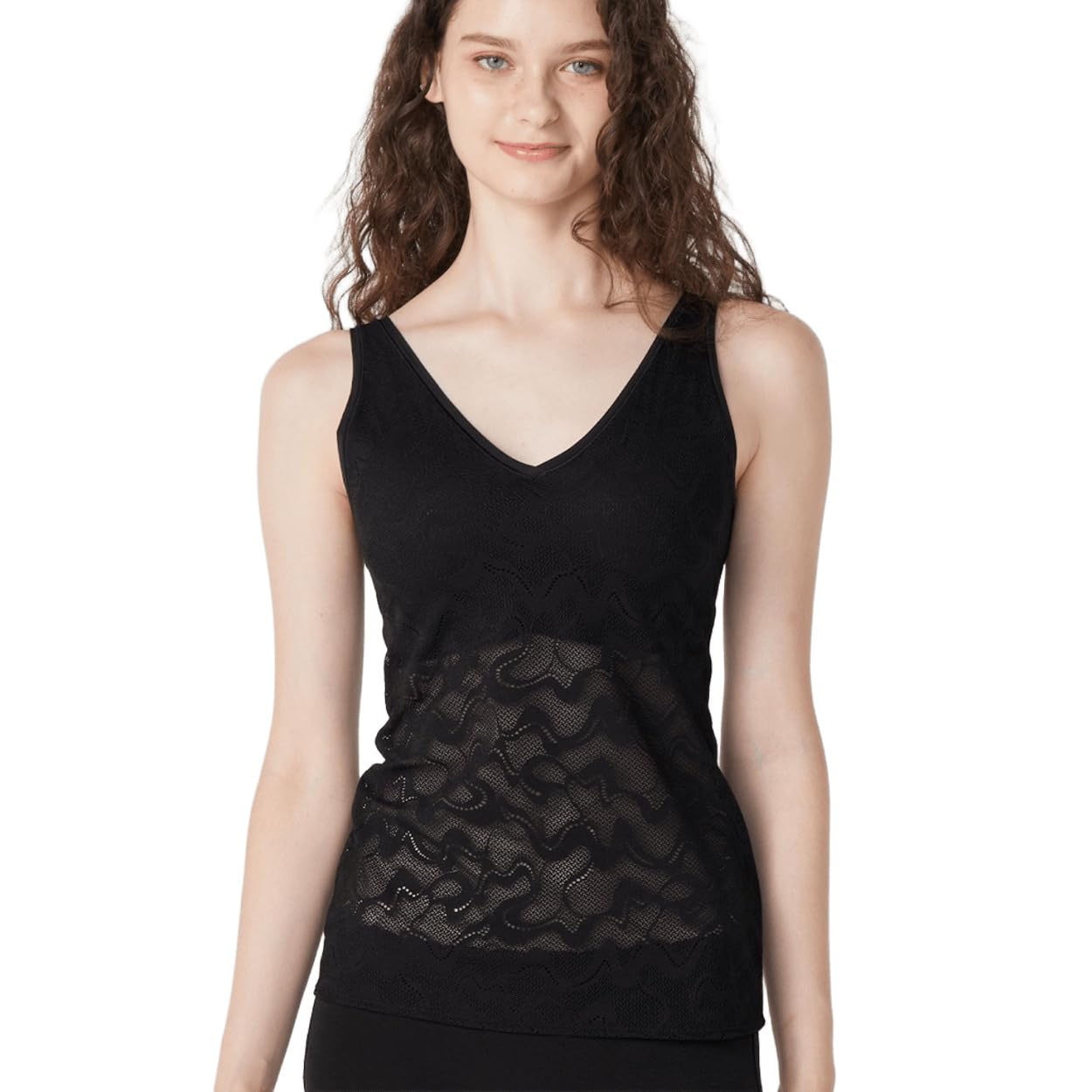 

Triumph Sloggi Go Race Cupped Top 0004 Size SL All-Round (Black)