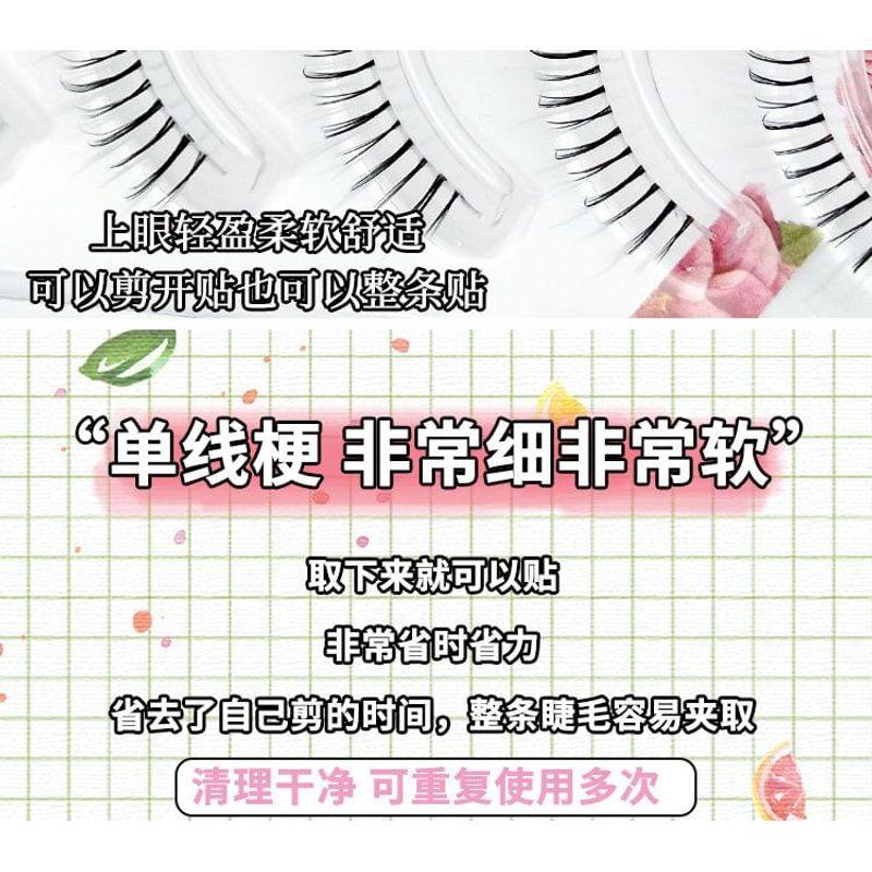 Lashie - Natürliche Mehrfachpackung künstliche Wimpern