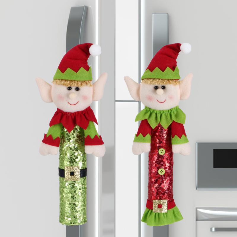 New Christmas Wreath Elf Legs Christmas Tree Pendant Hotel Restaurant Door Decoration Christmas Festival Decoration
