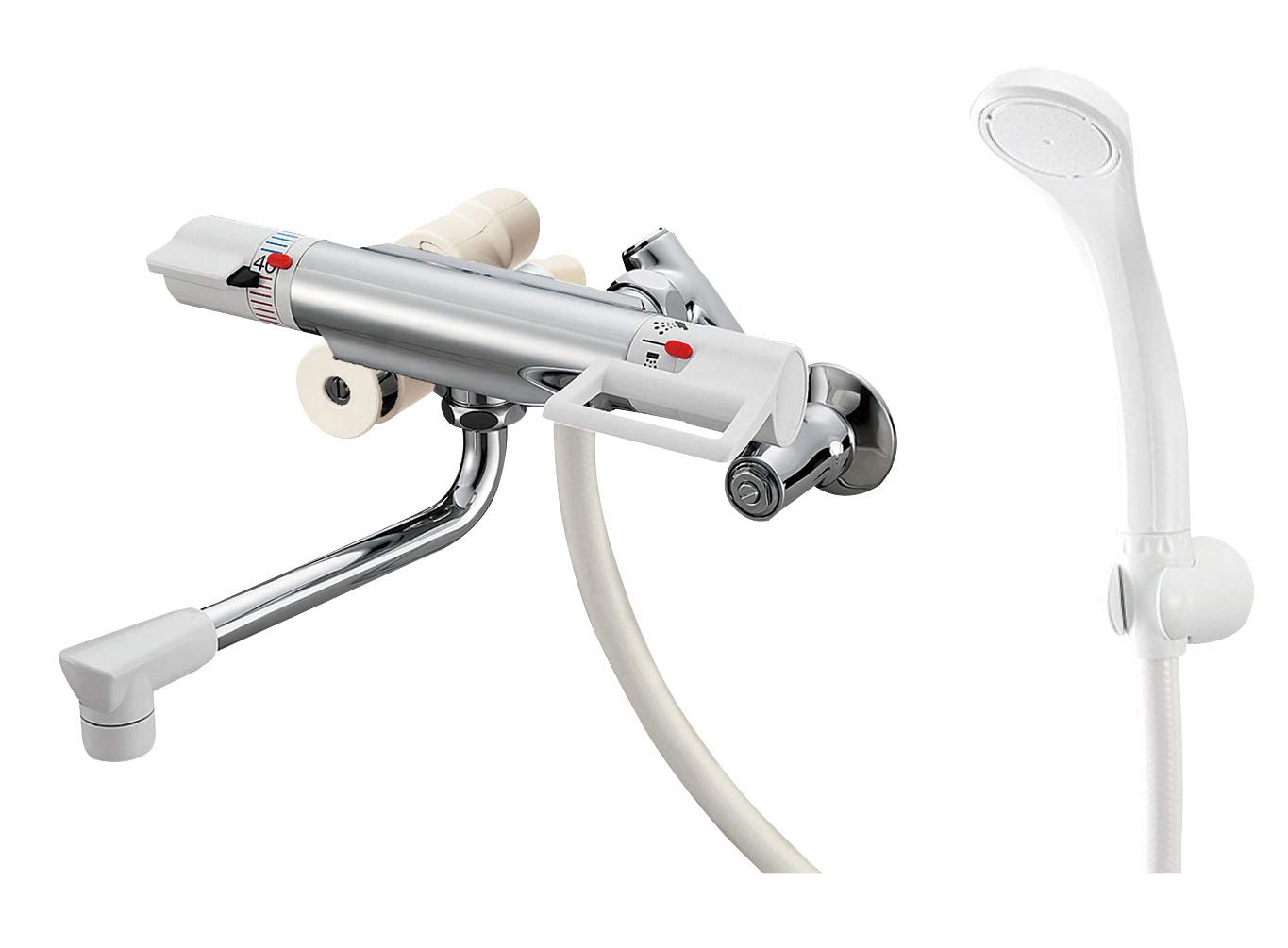 

SANEI Thermostatic Shower Mixer Faucet SK181D-3U-13