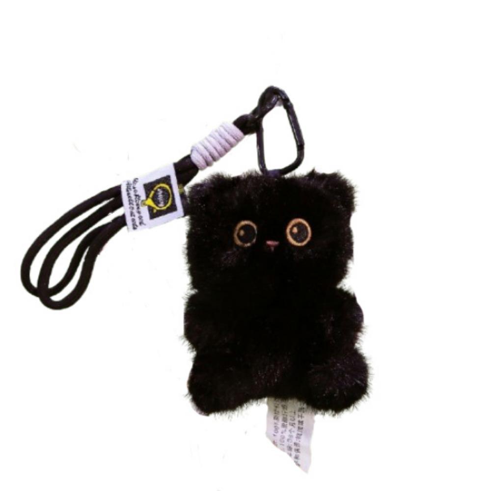 

Cute Cartoon Cat Plush Doll Toy Soft Cartoon Cat Plush Keychain KeyChain Plushie Backpack Pendant 10cm Style 1