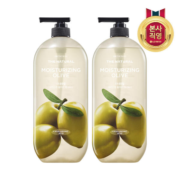ON THE BODY The Natural Body Wash Olive Scent 900g 1EA