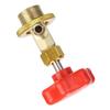 SAE Auto AC Can Tap Valve Bottle Opener R134a M14 / 1/4 Inch Leak-proof Switches Tool For Car Air Conditioning Refrigerant Open