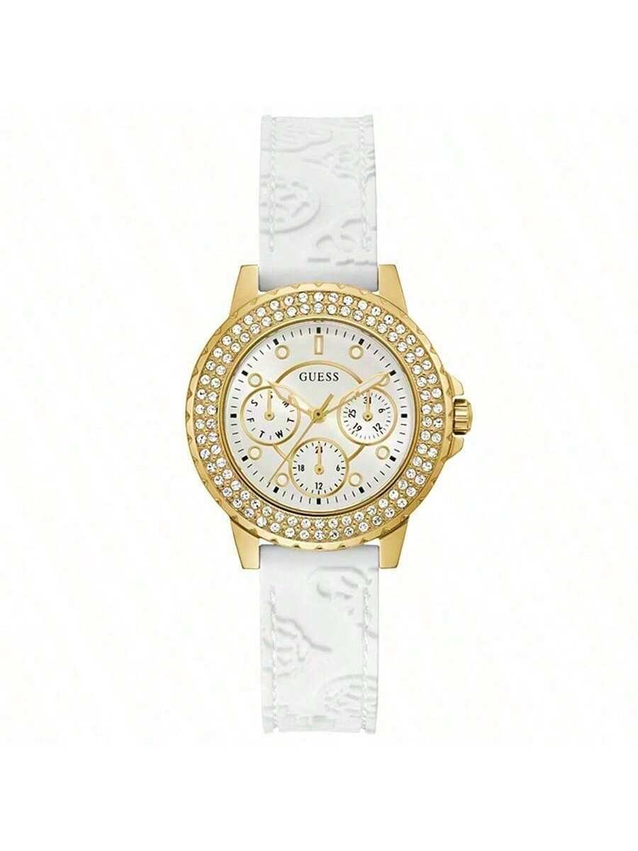 GUESS sieviešu kvarca pulkstenis GW0411L1 balts
