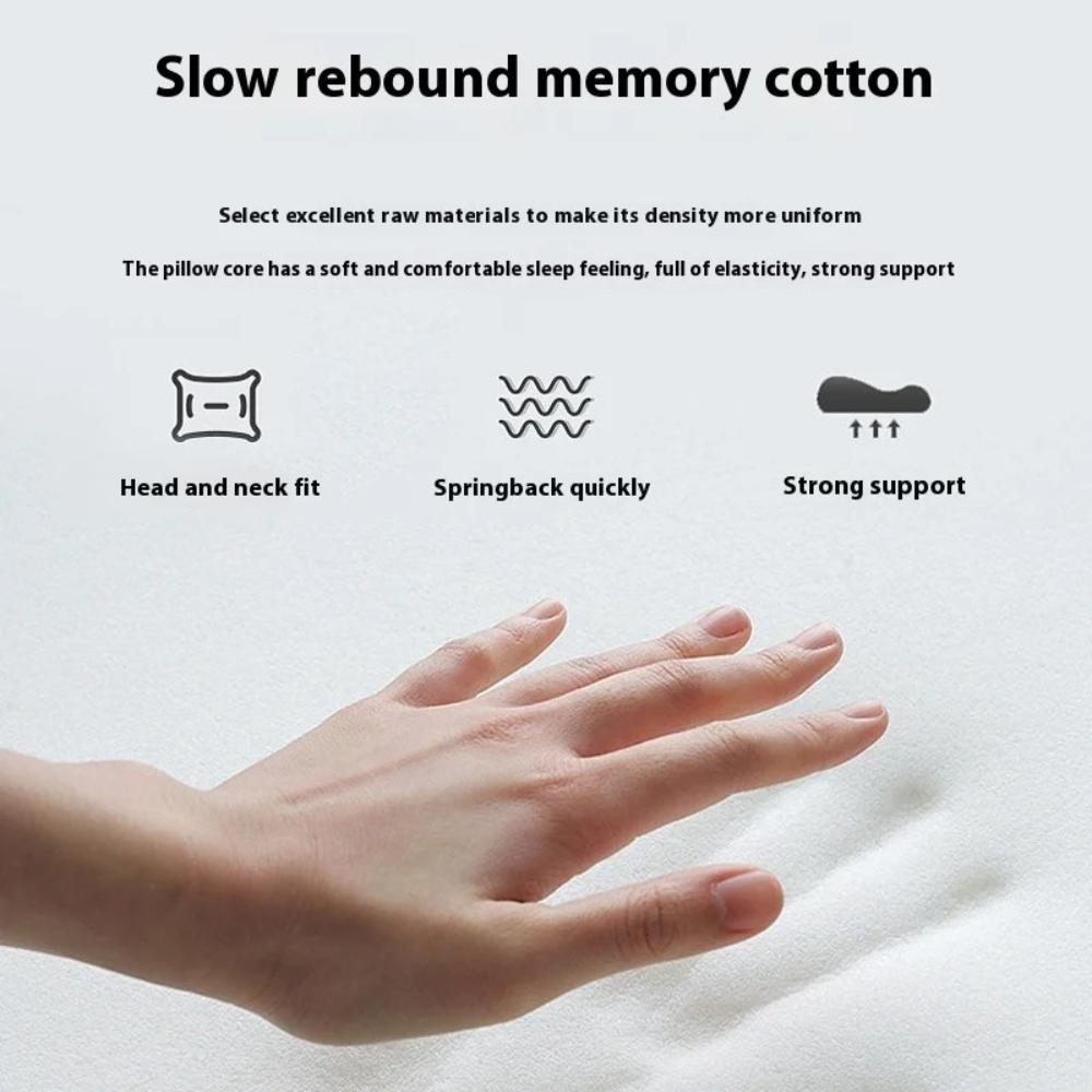 Heating Vibration Type Cervical Spine Massage Pillow Memory Foam Breathable Cotton Waist Traction Stretch Massager Waist Cushion