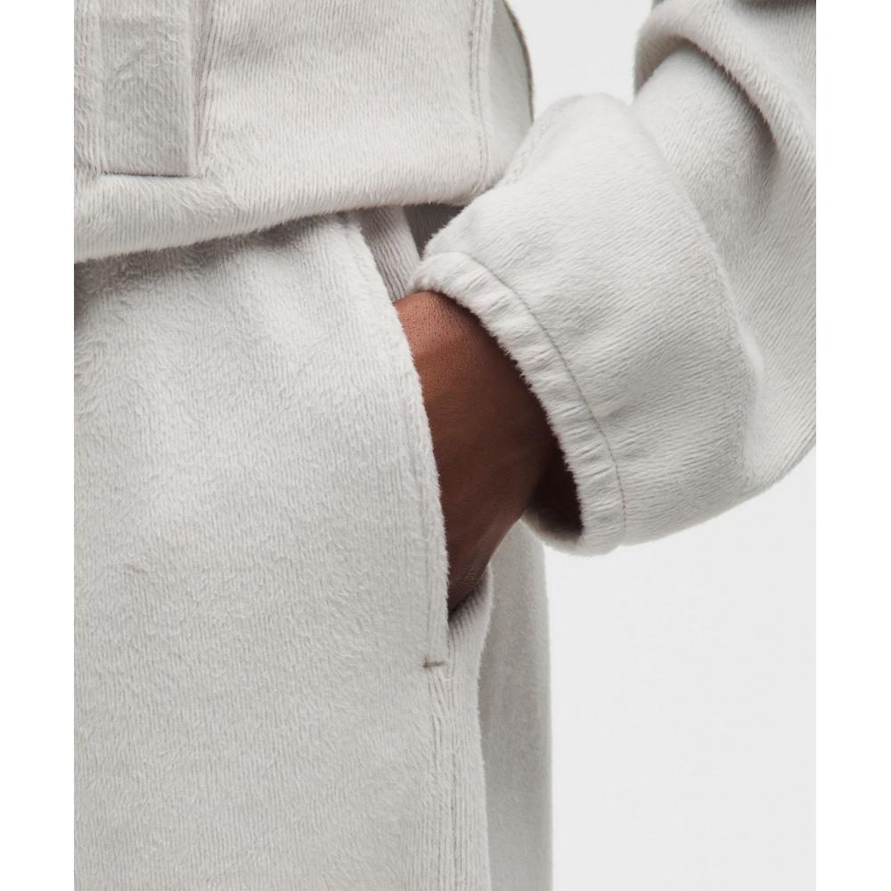 Lululemon Plush Velour Mid Rise Pant Dove Grey