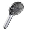 Hongdec High Pressure Rainfall Handheld Shower Head Water Saving Luxury Modern Chrome Look Bathroom Shower Head