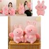 Cute Pink Rabbit-ear Flying Pig Plush Toy For Girls Stuffed Animal Doll Gift Decorative Pillow Sofa Ornament 45/55/75cm