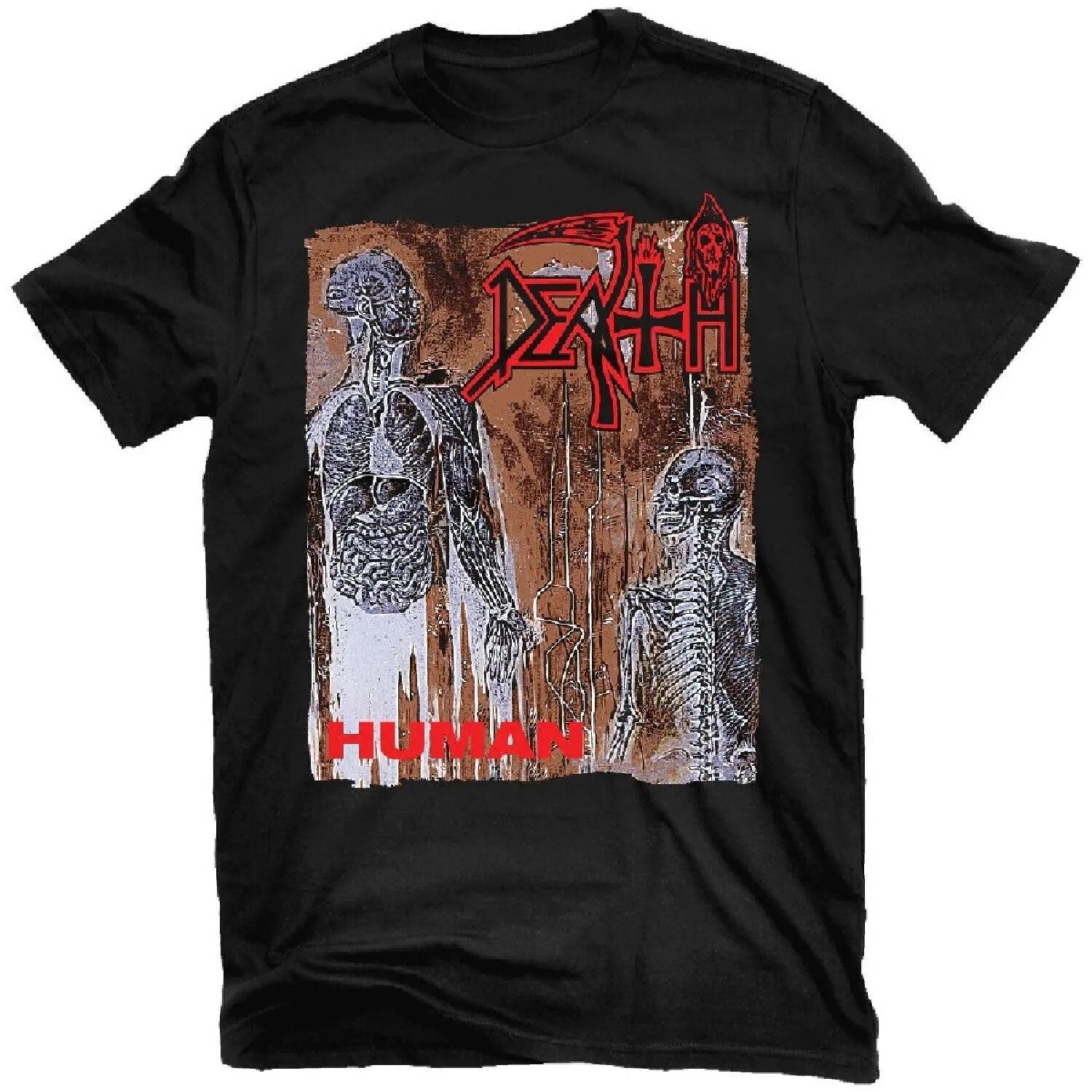 

Men s Death Human World Tour 1991 92 T shirt XXXX Large Black XXXXXL чорний