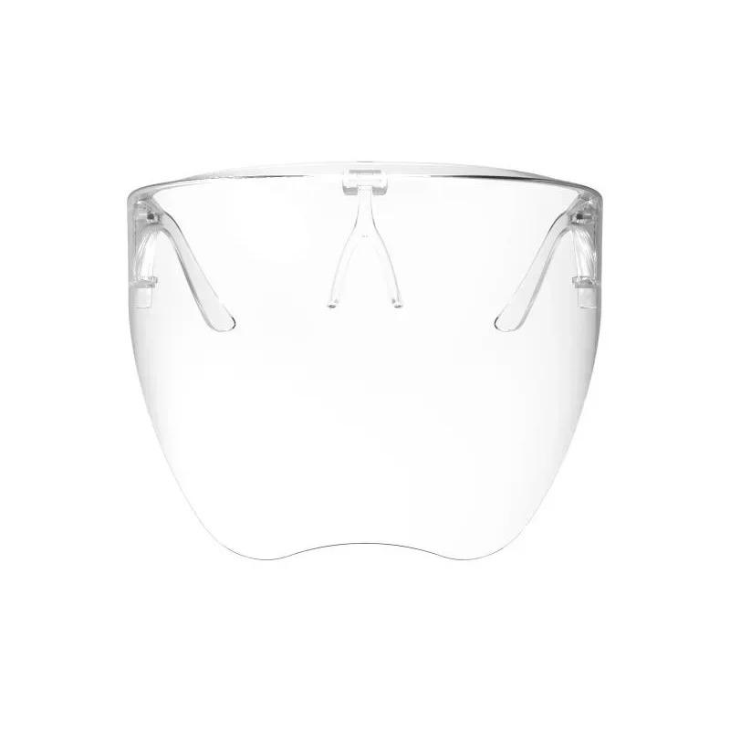 1PC Adult Reusable Face Mask Anti-splash Anti Fog Catering Food Hotel Plastic Kitchen Mask for Face Eye Shield Onion Goggles