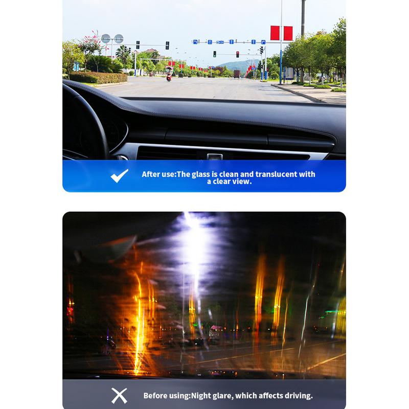 Glass Cleaning Board Automotive Windshield Cleaner Tool Prevents Rain And Fog Cleaning Glass Brush Automotive Glass Oil Film