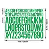 1+2 Inch Letter Sticker Self-adhesive Vinyl Waterproof Suitable for Water Bottle Manual Scrapbook Poster Letter Sticker