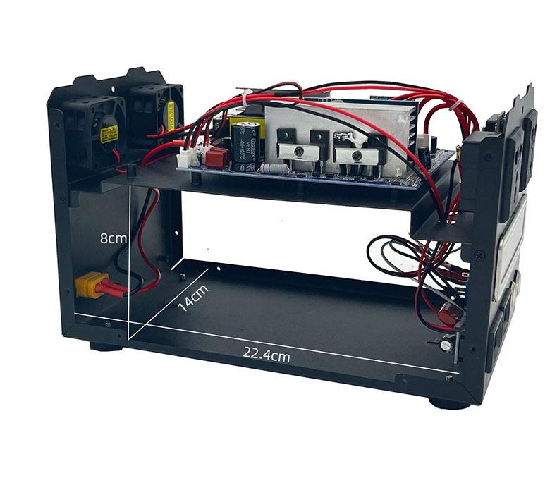Portable Lithium Battery RV Energy Storage & Inverter Kit 12V/24V to 220V