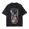 Resident Evil 4 Leon & Ashley Protective Scene Vintage Washed Game T-Shirt, Unisex Survival Horror Game Fan Streetwear Tee, 100% Cotton Casual