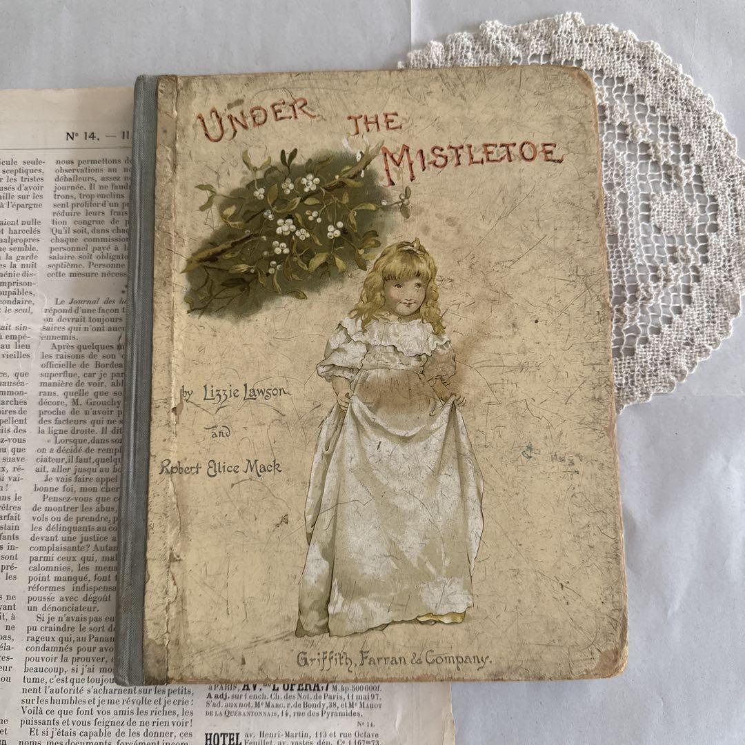 

[Б/У] Редкая антикварная красивая книга с картинками 1886 года, викторианская книга, джанк-журнал, старая книга