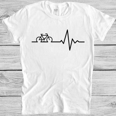 Cycling Cardio Top Bicycle Workout Exercise Gym Sports Gift Tee T Shirt M1012
