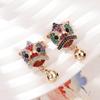 Fashion Personalized Chinese Style Lion Wake Pin Full of Rhinestones Cute Bell Chest Flower Fashion Accessories