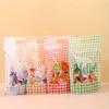 Cute Snack Ziplock Bag Cookie Candy Packaging Bag Party Gift Bag Storage Bag 4Colors Mixed New Year Wedding Party Gift Bag 50pcs