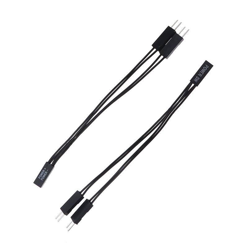 Motherboard Switch Power SW/RESET SW/HDD LED /Power LED 1 To 2 Double Adapter Cable Support Dual Boot