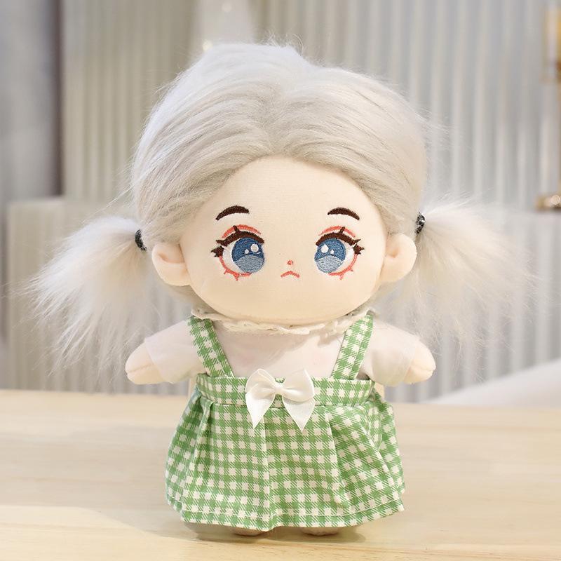 Cute Star Doll Plush Toy: Dressed-Up Cotton Doll Figurine
