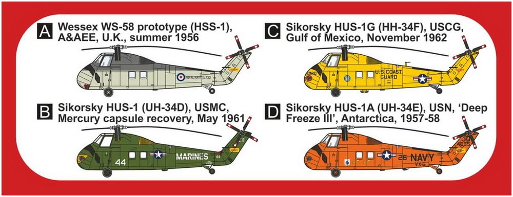 Mark 1 British Sikorsky Special Service Plastic Model Kit MKM144173L 1/144 S-58