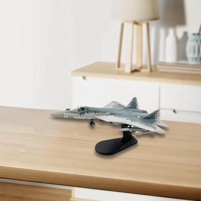 1:72 Model Samolotu SU-57 Myśliwiec Szturmowy z Podstawką do Eksponowania do Domu
