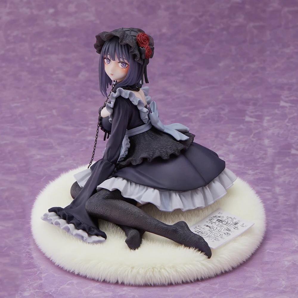 2 Kinds My Dress-Up Darling Anime Figure Black Maid Outfit Kitagawa Marin Action Figure Shizuku Kuroe Figurine Collection Model