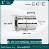 20-Pack Copper Slip-On Connectors for Geothermal and Aluminum-Plastic Pipes