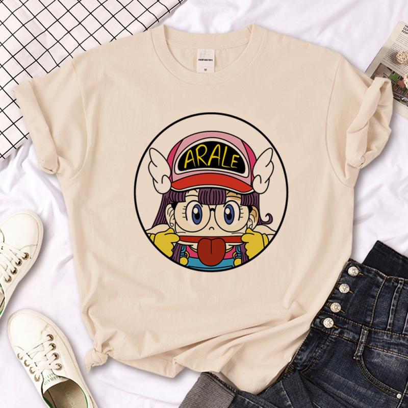 

Жіноча дизайнерська футболка Arale, японський дизайнерський одяг Harajuku S