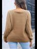 Women's Large Size Winter Casual Suit - European & American Style Knitwear Sweater