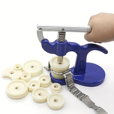 Uhrenreparatur, 18 cm Länge, Uhrenrückenschließer, Uhrenwerkzeug-Set, Presse, Setpresse für Uhrenreparatur