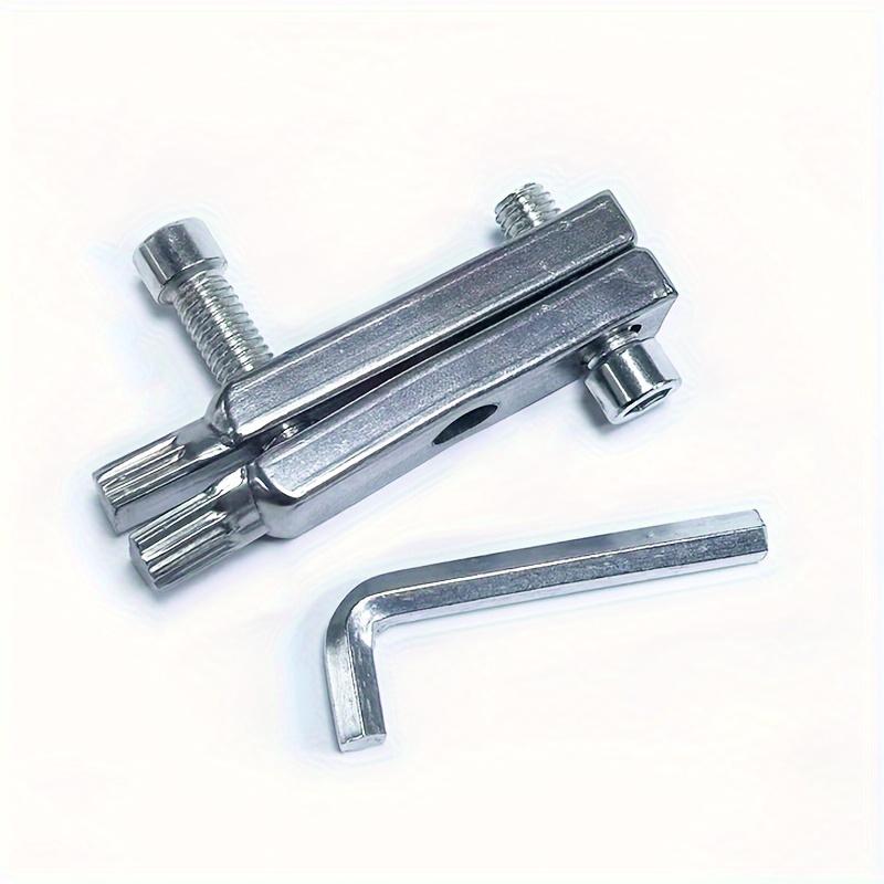 1pc Faucet Valve Broken Thread Extractor, 1/2 Inch & 3/4 Inch Broken Screw Removal Tool - All-in-One Pipe Thread Repair for Home & Industrial Plumbing