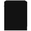 Nightstands (2 Pcs) with Drawer Black