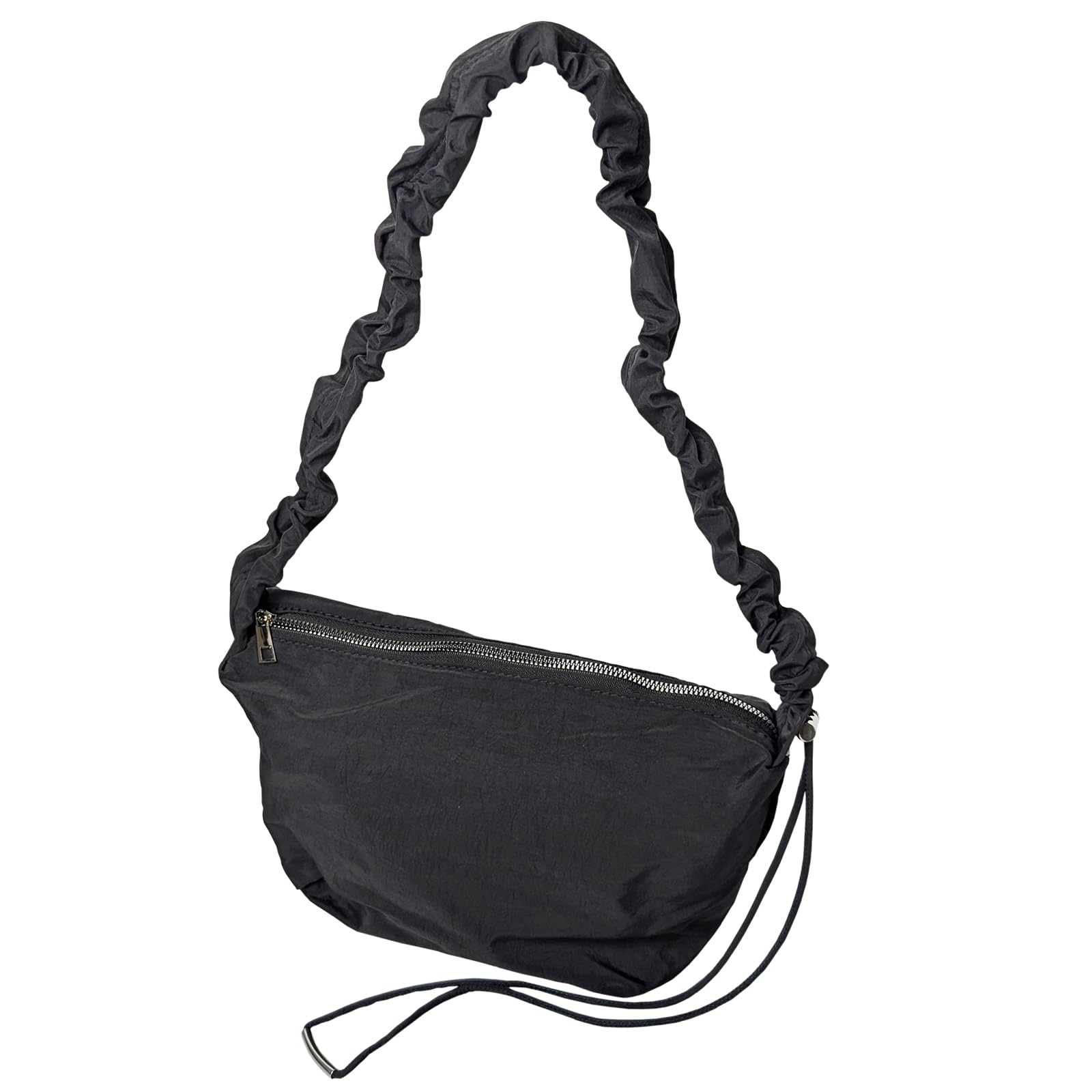 

Shoulder bag for shoulder body for R60 NyBlack [CROSSMARVELLY] women, nylon, lightweight, small, crossbody, cute, bag, zippered, bag, gathered,